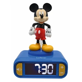 Disney Mickey 3D éjszakai fényes ébresztőóra