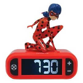 Miraculous Katicabogár 3D éjszakai fényes ébresztőóra