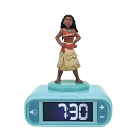 Disney Vaiana 3D ébresztőóra éjszakai fénnyel