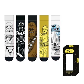 Star Wars felnőtt zokniszett, 5 pár