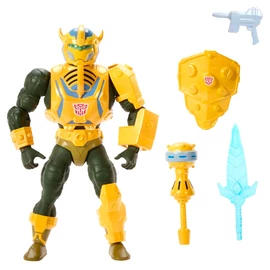 Masters of the Universe x Transformers Bumblebee Armor Man-At-Arms figura 14 cm