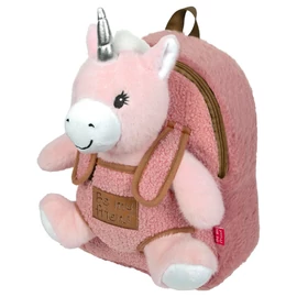 Plüss egyszarvú + hátizsák 27cm