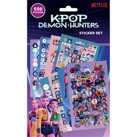 KPop Demon Hunters matrica készlet 500db