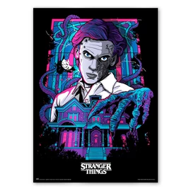 Stranger Things fluoreszkáló poszter