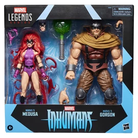 Marvel Legends Series Inhumans Medusa & Gorgon 2 db-os figura készlet