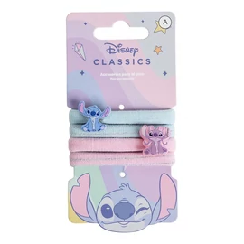 Disney Angel & Stitch 4 darabos hajgumi szett