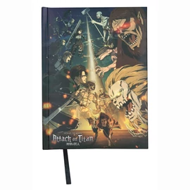 Attack on Titan Strugglen világító füzet