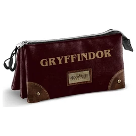 Harry Potter Griffendél háromrekeszes tolltartó