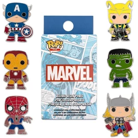 Loungefly Marvel meglepetés tűzzománc kitűző