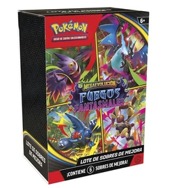 Latin-amerikai Pokémon Phantasmal Flames Booster Bundle gyűjtői kártyajáték