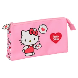 Hello Kitty háromrekeszes tolltartó
