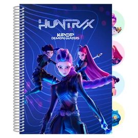Demon Hunters Kpop A5-ös keményfedeles füzet