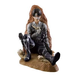 Attack on Titan Mega Impact Levi Battle of Heaven and Earth Ichibansho figura 11cm