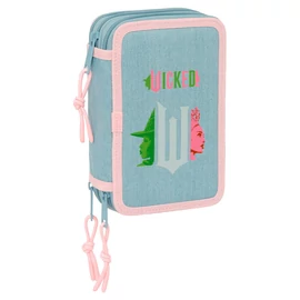 Wicked háromemeletes töltött tolltartó, 37 részes