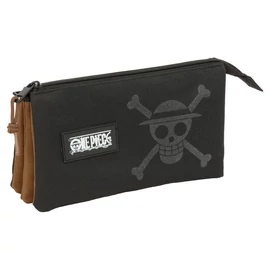 One Piece háromrekeszes tolltartó