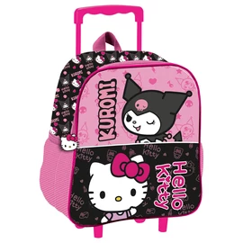 Hello Kitty & Kuromi gurulós táska 32cm