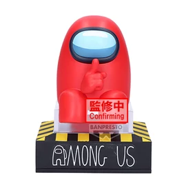 Among Us Monitor Top vol.1 Piros figura 10cm