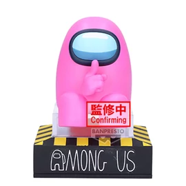Among Us Monitor Top vol.1 Rózsaszín figura 10cm