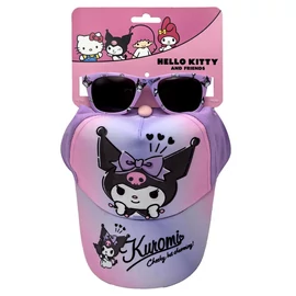 Hello Kitty Kuromi sapka és napszemüveg szett