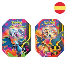 Spanyol nyelvű Pokemon Spring Collection gyűjtőkártya fém doboz