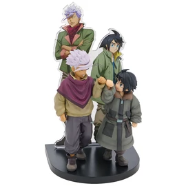 Mobile Suit Gundam Barbatos Iron-Blooded Orphans Augus Mikazuki & Itsuka Ichibansho figura 18 cm