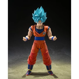 Dragon Ball Super Super Saiyan God Super Saiyan Son Goku Blue Power Transcending Limits S.H.Figuarts figura 14,5cm