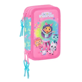 Gabbys Dollhouse Confetti háromszintes töltött tolltartó, 37 darabos
