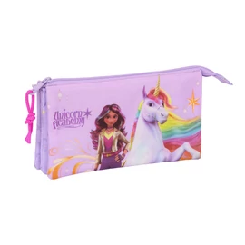 Unicorn Academy háromrekeszes tolltartó