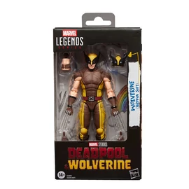Marvel Legends Series Deadpool & Wolverine - Rozsomák barna ruhás figura 15cm