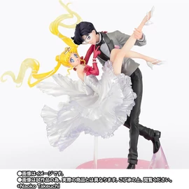 Sailor Moon Chouette Usagi &amp; Tuxedo Mask Moonlight Glow Edition Figuarts Zero figura 24cm