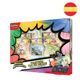 Spanyol nyelvű Pokemon Ascenden Heroes Pin Deluxe Blister kártyajáték