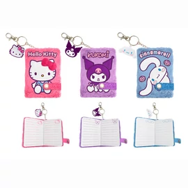 Hello Kitty és barátai válogatott A7 plüss füzet