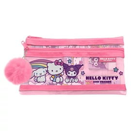 Hello Kitty és barátai tolltartós írószer készlet