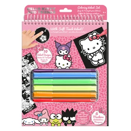 Hello Kitty és barátai füzet + filctoll készlet