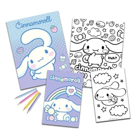 Hello Kitty Cinnamoroll kifestő készlet