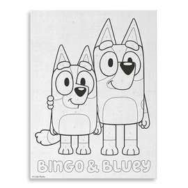Bluey számfestő készlet