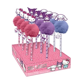 Hello Kitty és barátai pompomos toll