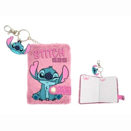 Disney Stitch A7 plüss jegyzetfüzet + toll