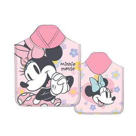 Disney Minnie mikroszálas poncsó törölköző