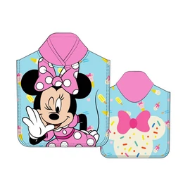 Disney Minnie mikroszálas poncsó törölköző
