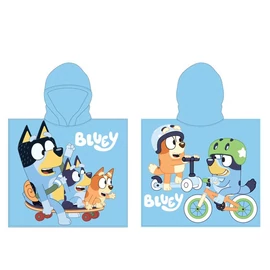 Bluey mikroszálas poncsó törölköző