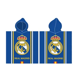 Real Madrid pamut poncsó törölköző