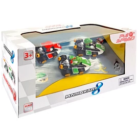 Pull Speed Mario Kart 8 Mario Luigi Yoshi 3 darabos autó szett