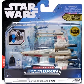 Star Wars 13cm - Vörös Ötös X-Wing Jedi Luke Skywalkerrel és R2-D2-vel (Limitált Kiadás)