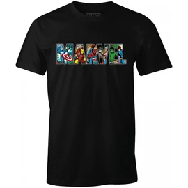 Cotton Division Marvel Csoportkép Póló (XL)