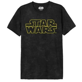 Cotton Division Star Wars Sárga Logó Póló (XXL)