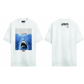 Cotton Division Jaws Úszó Lány Póló (Fehér, S)