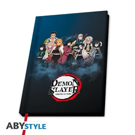 Demon Slayer A5 Füzet - Oszlopharcosok
