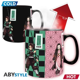 Demon Slayer Hőre Változó Bögre 460ml - Démonölők