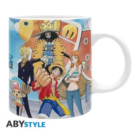 One Piece Bögre 320ml - Luffy Legénysége